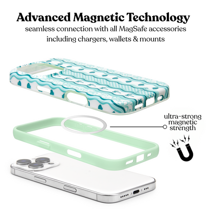Teal Tides MagSafe Case
