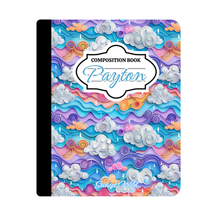 Dreamy Drizzle Custom Notebook