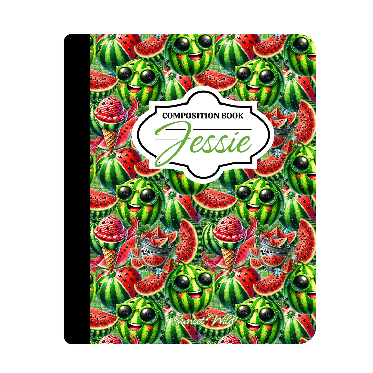 Slice of Summer Custom Notebook