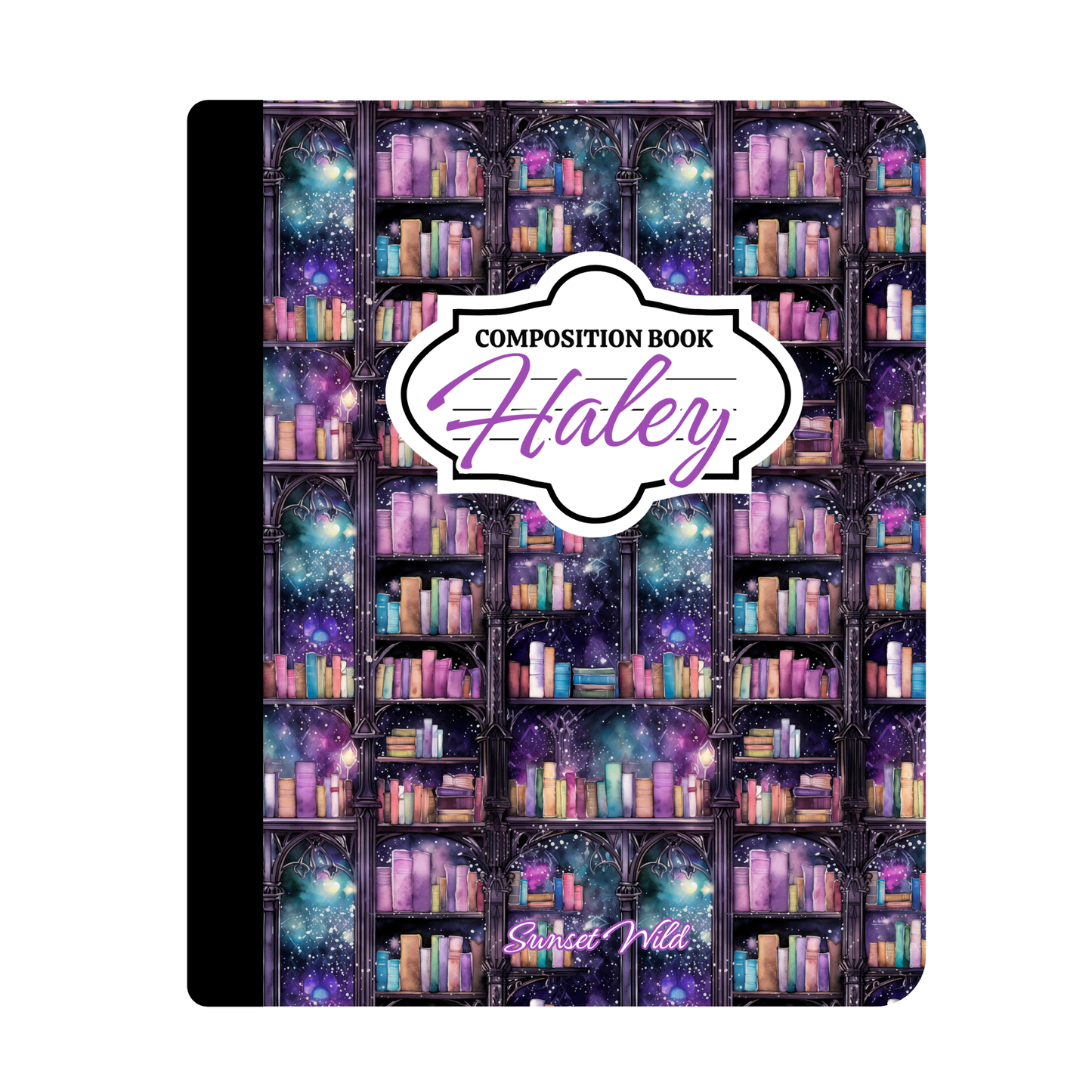 Starlit Stories Custom Notebook