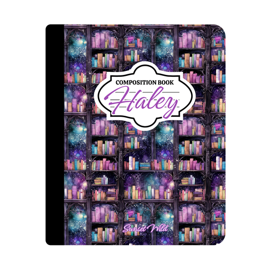 Starlit Stories Custom Notebook