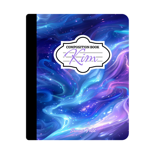 Static Stargaze Custom Notebook