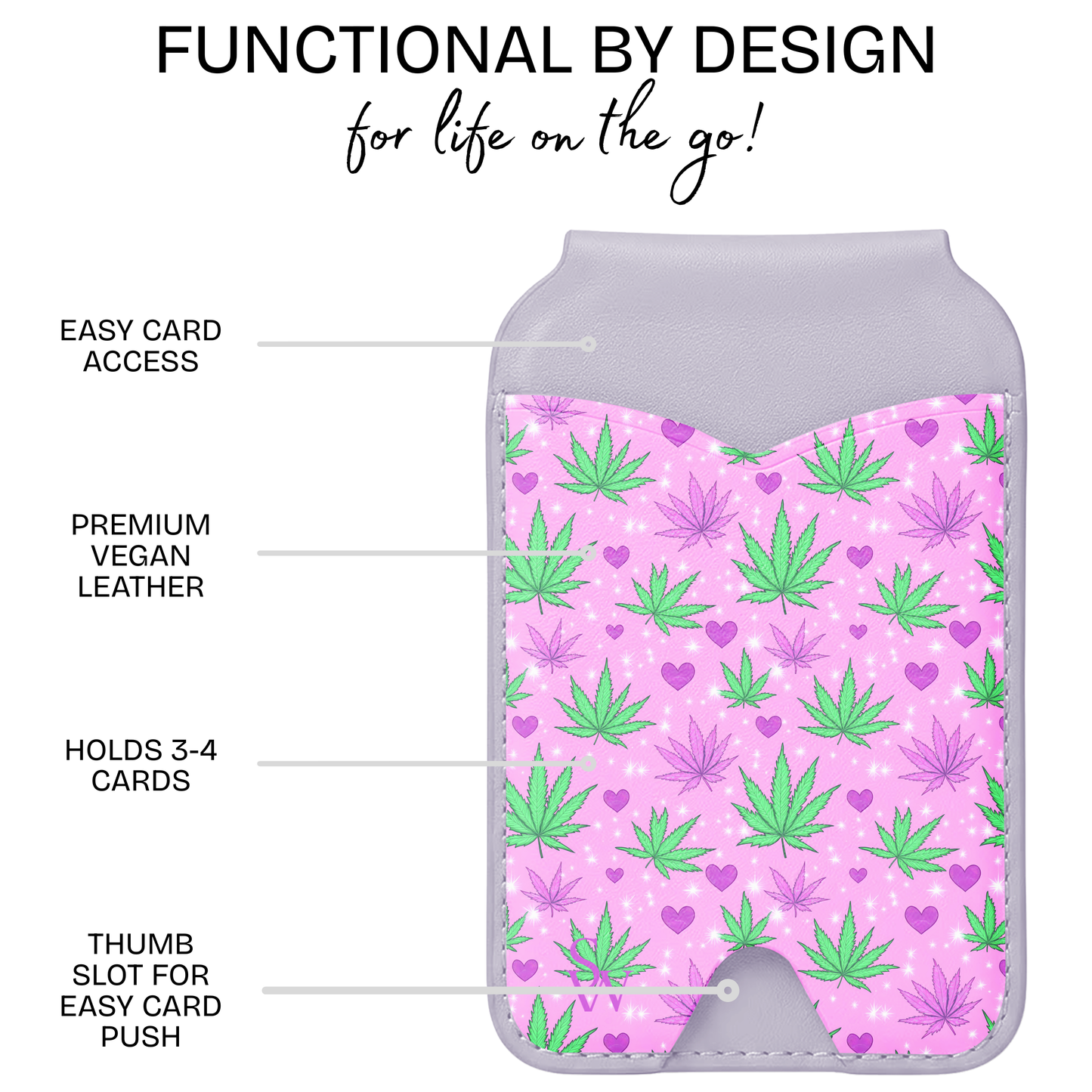 Cannababe Phone Wallet