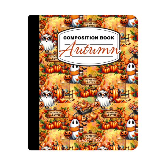 Haunted Harvest Custom Notebook