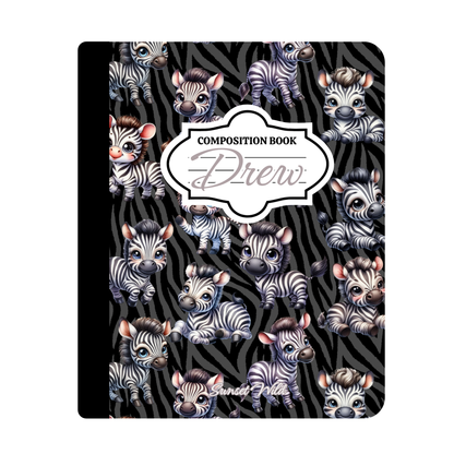 Stripe Hype Custom Notebook