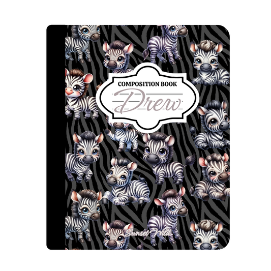 Stripe Hype Custom Notebook