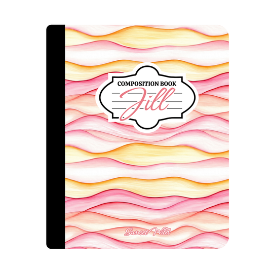 Sunset Dunes Custom Notebook