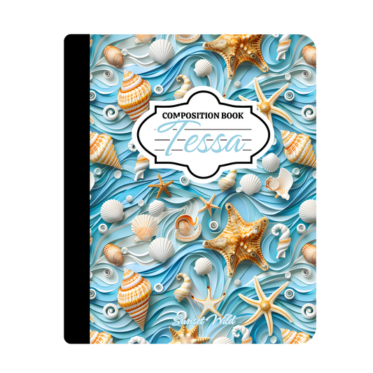 Tide & Treasure Custom Notebook