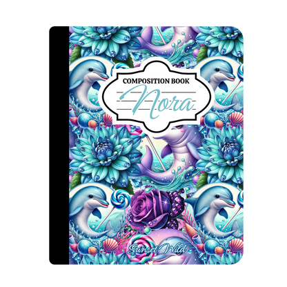Lollipop Lagoon Custom Notebook