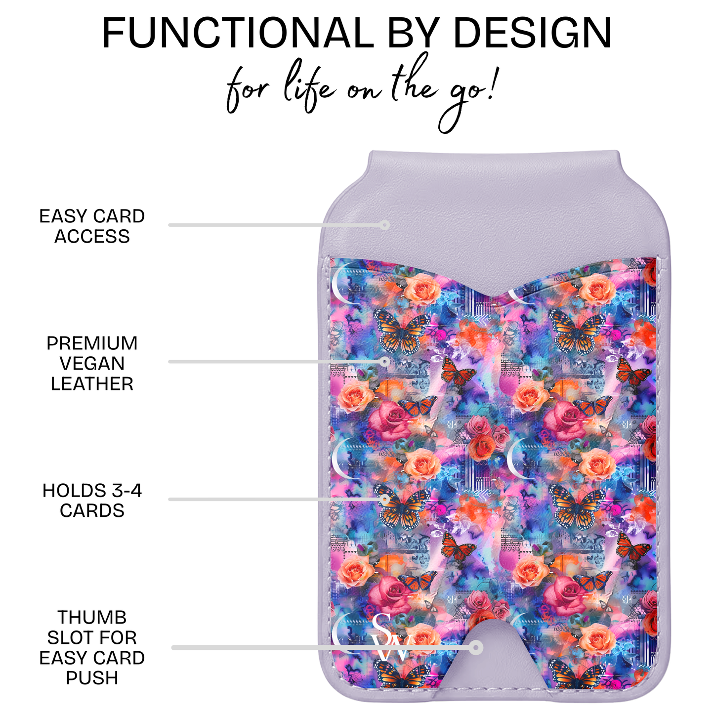 Beautiful Chaos Phone Wallet