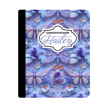 Whimsical Wings Custom Notebook