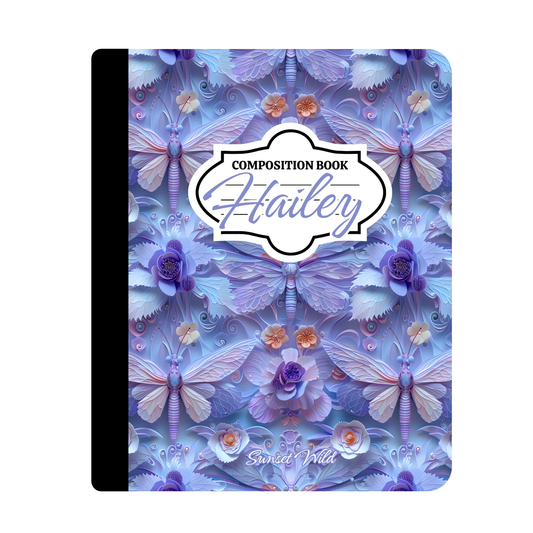 Whimsical Wings Custom Notebook