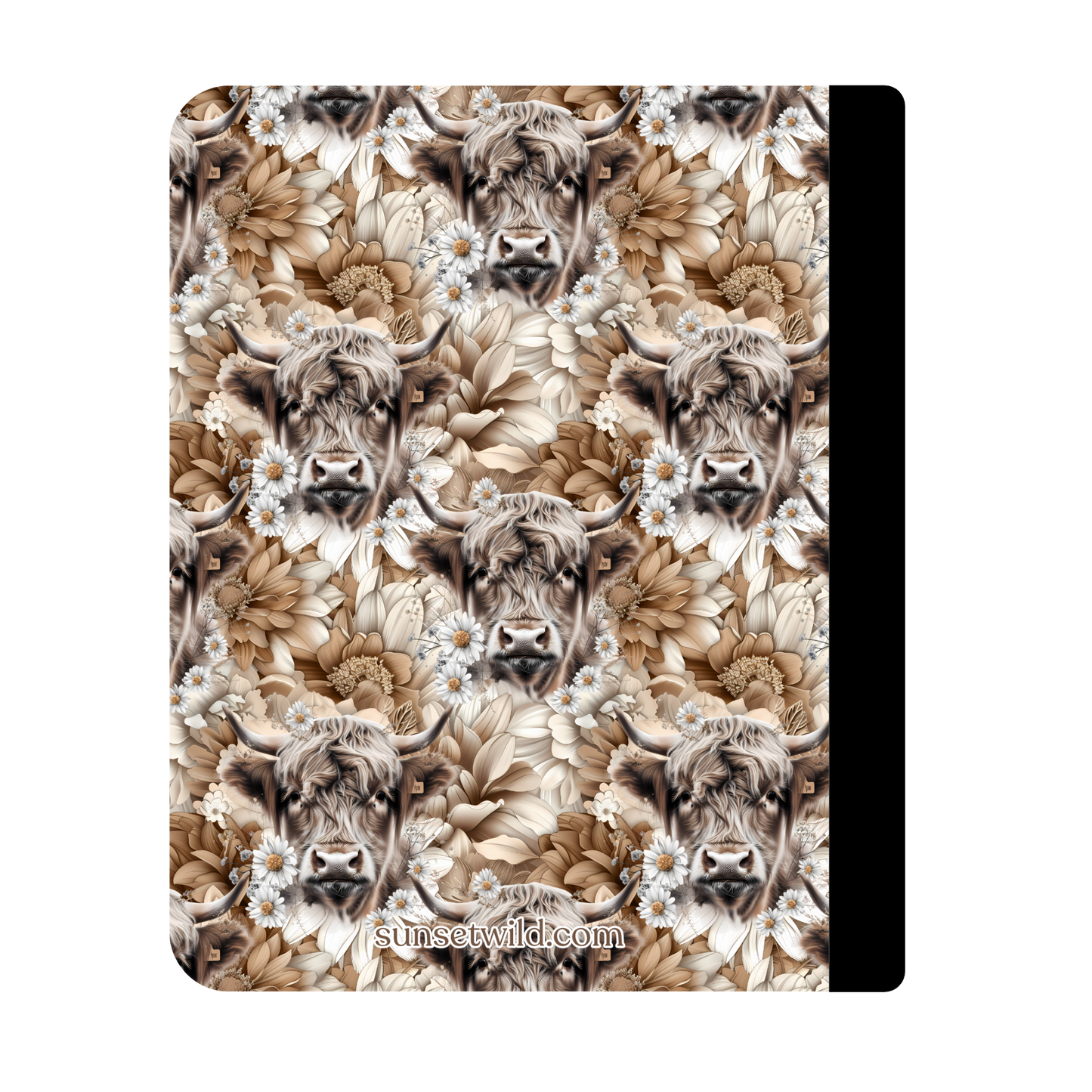 Meadow Moo Custom Notebook