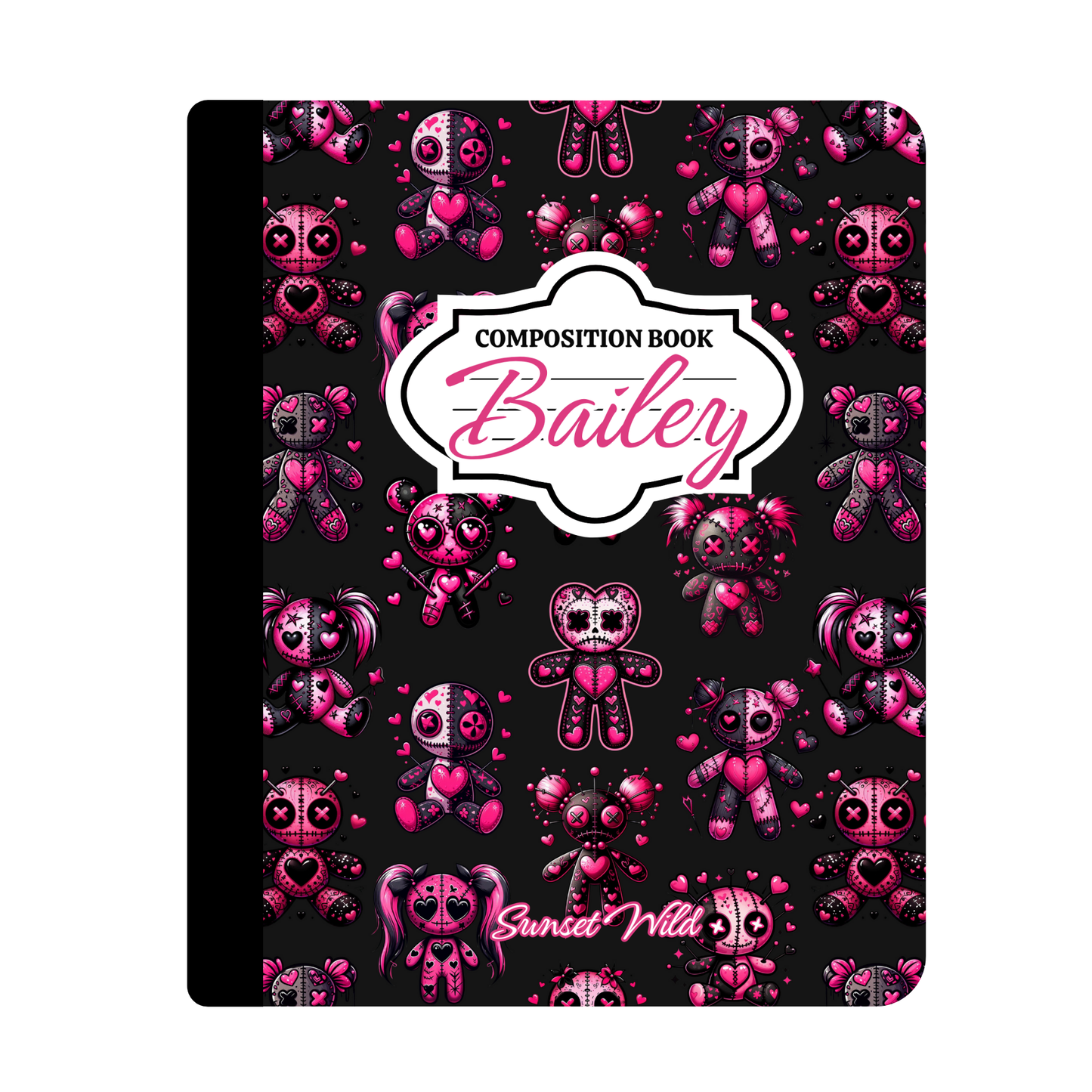 Voodoo Vibes Custom Notebook