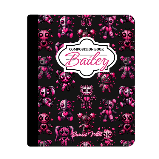 Voodoo Vibes Custom Notebook