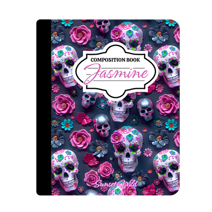 Roses & Remains Custom Notebook