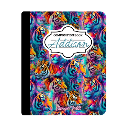 Striped & Savage Custom Notebook
