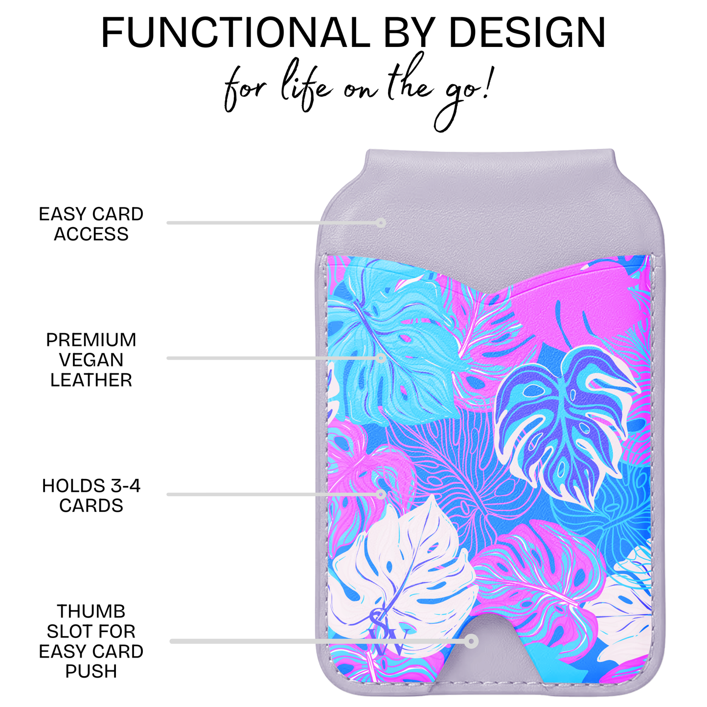 Moonlit Tropics Phone Wallet