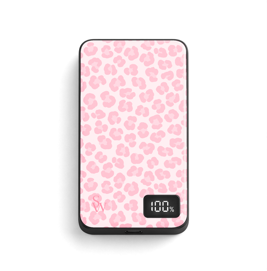 Pink Leopard MagSafe Power Bank