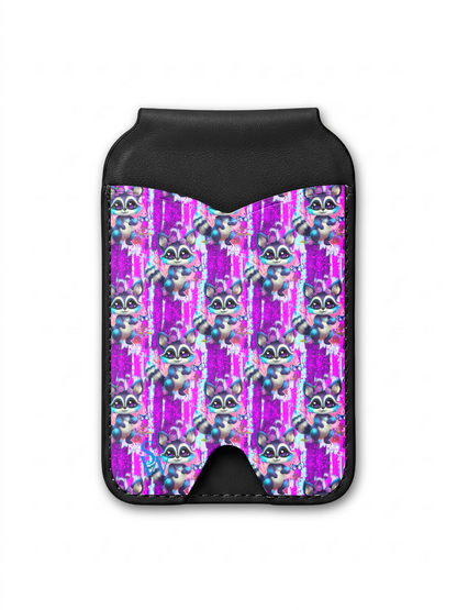 Raccoon Razzle Phone Wallet