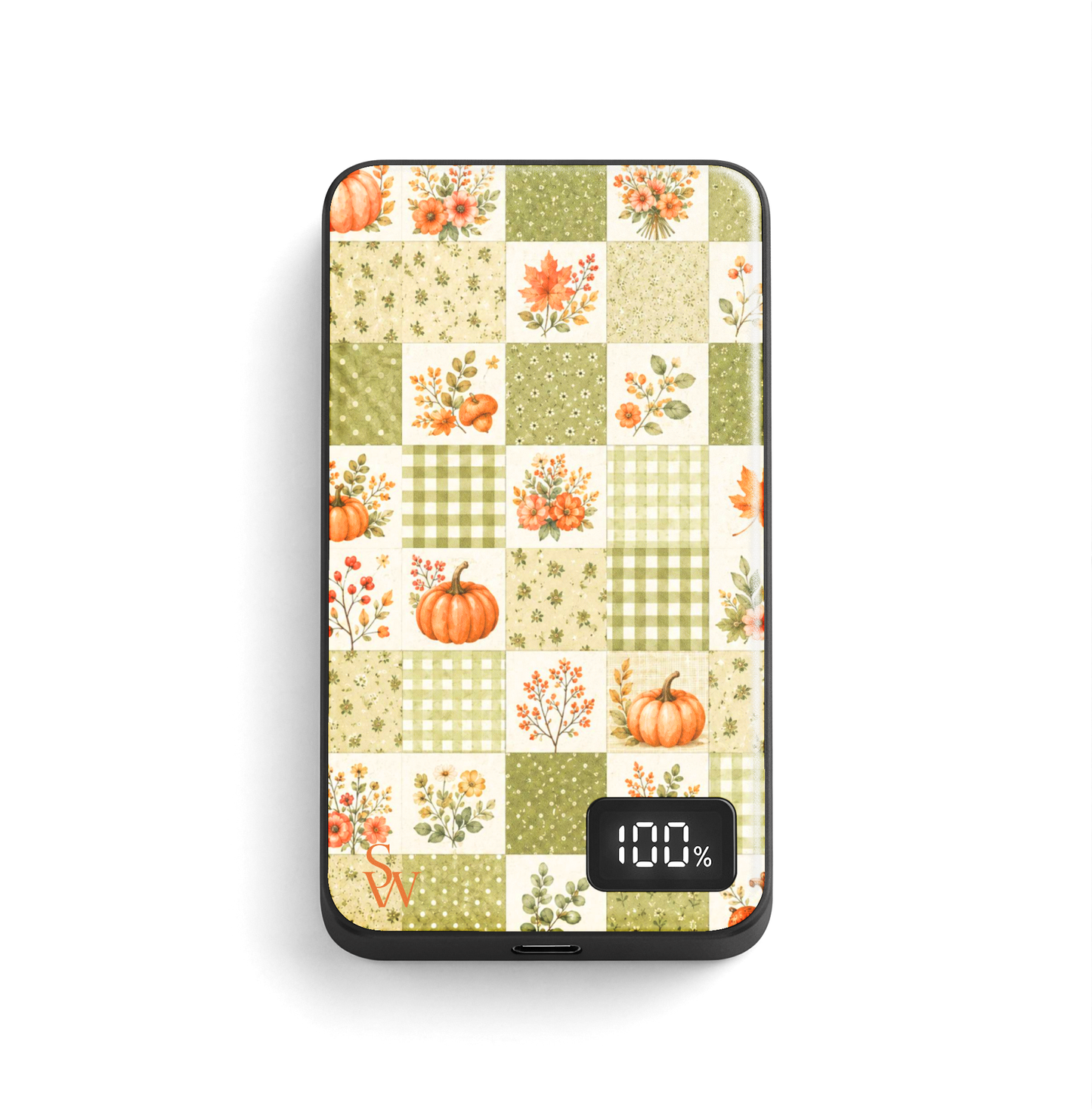 Pumpkin Patchwork MagSafe Power Bank