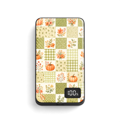 Pumpkin Patchwork MagSafe Power Bank