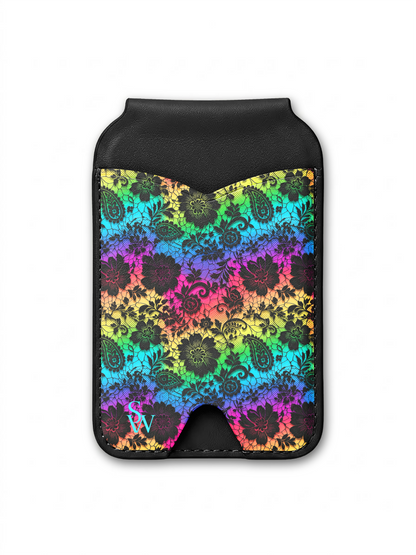 Neon Lace Phone Wallet