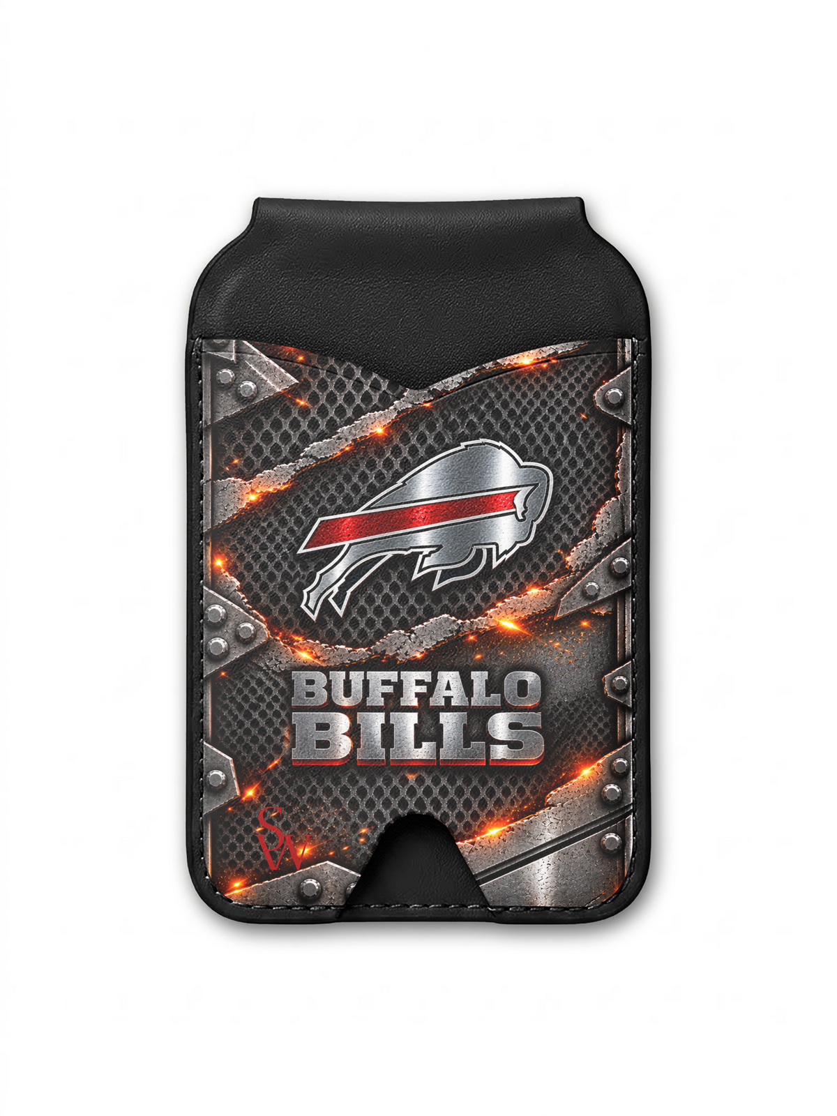 Bills Molten Steel MagSafe Wallet