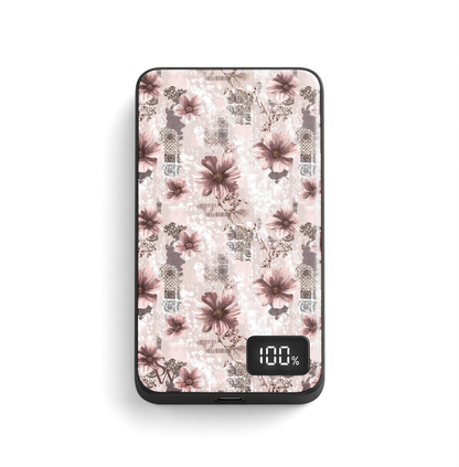 Vintage Bloom Power Bank