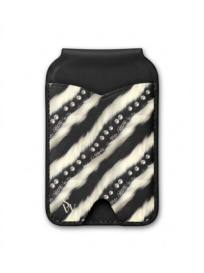 Zebra Glam MagSafe Wallet