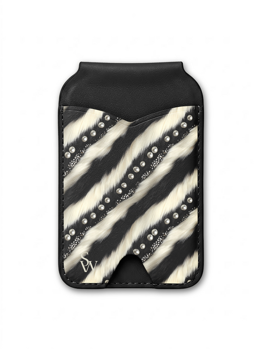 Zebra Glam MagSafe Wallet