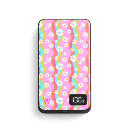 Groovy Bloom Power Bank