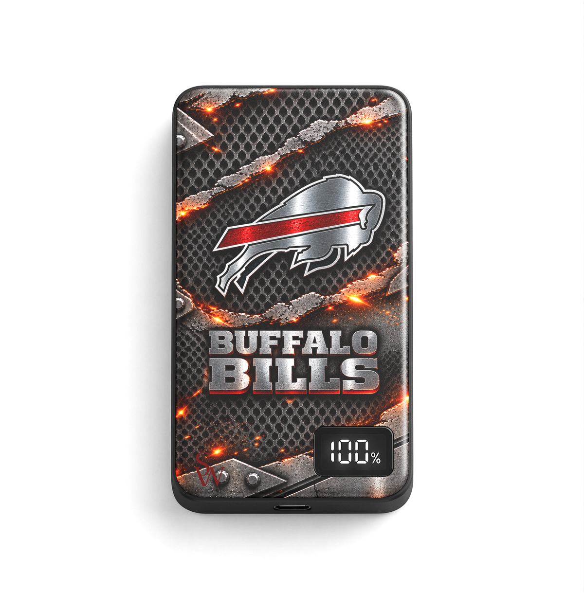 Bills Molten Steel MagSafe Power Bank
