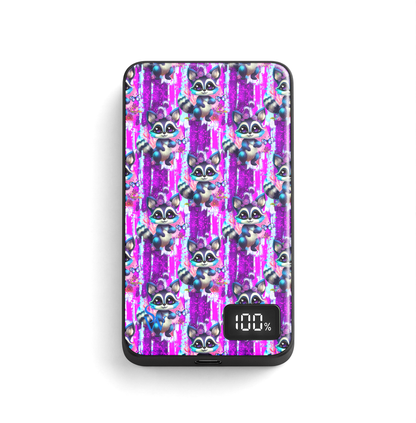 Raccoon Razzle Power Bank