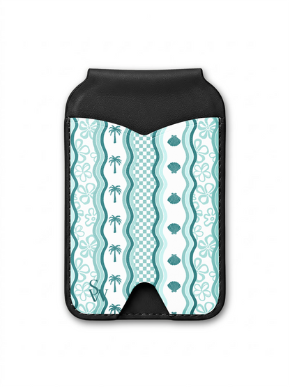 Teal Tides MagSafe Wallet