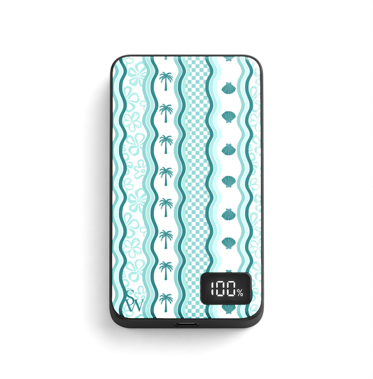 Teal Tides MagSafe Power Bank