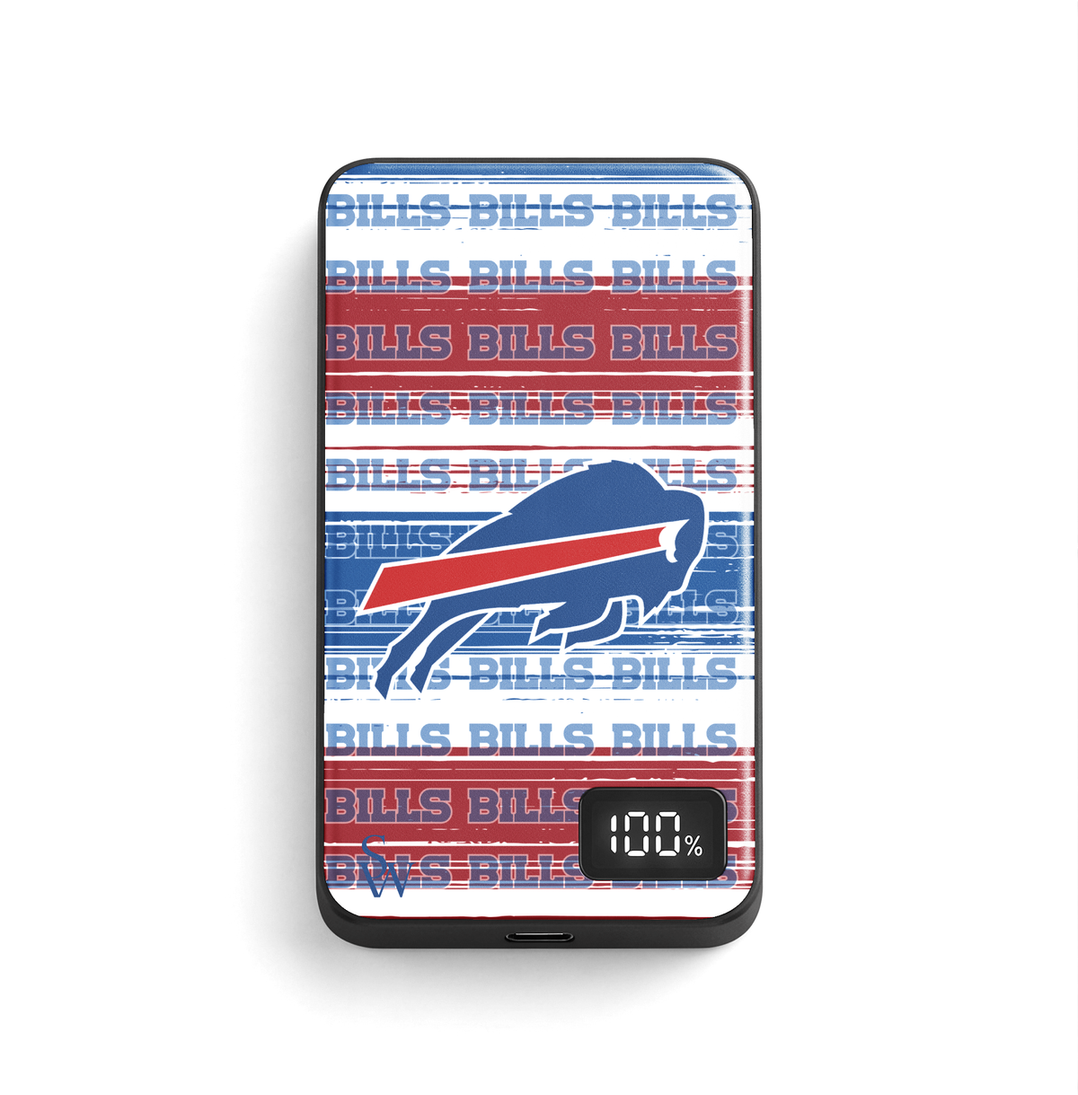 Bills Stripes MagSafe Power Bank