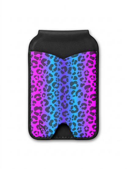 Electric Leopard Phone Wallet