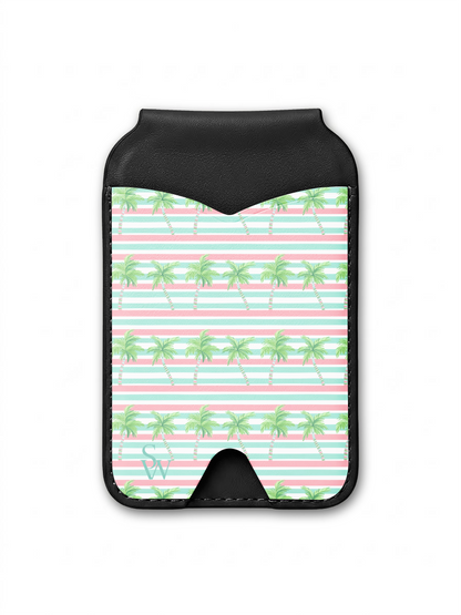 Preppy Palms Phone Wallet