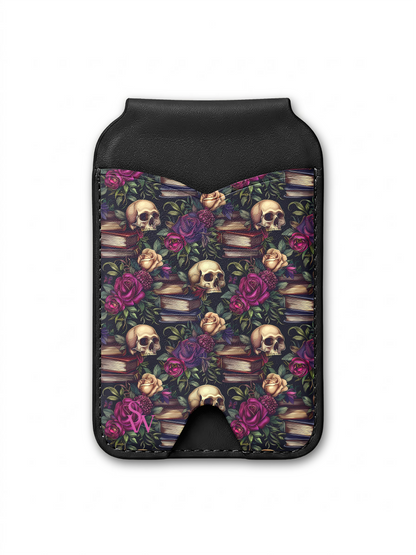 Skulls & Scripts Phone Wallet