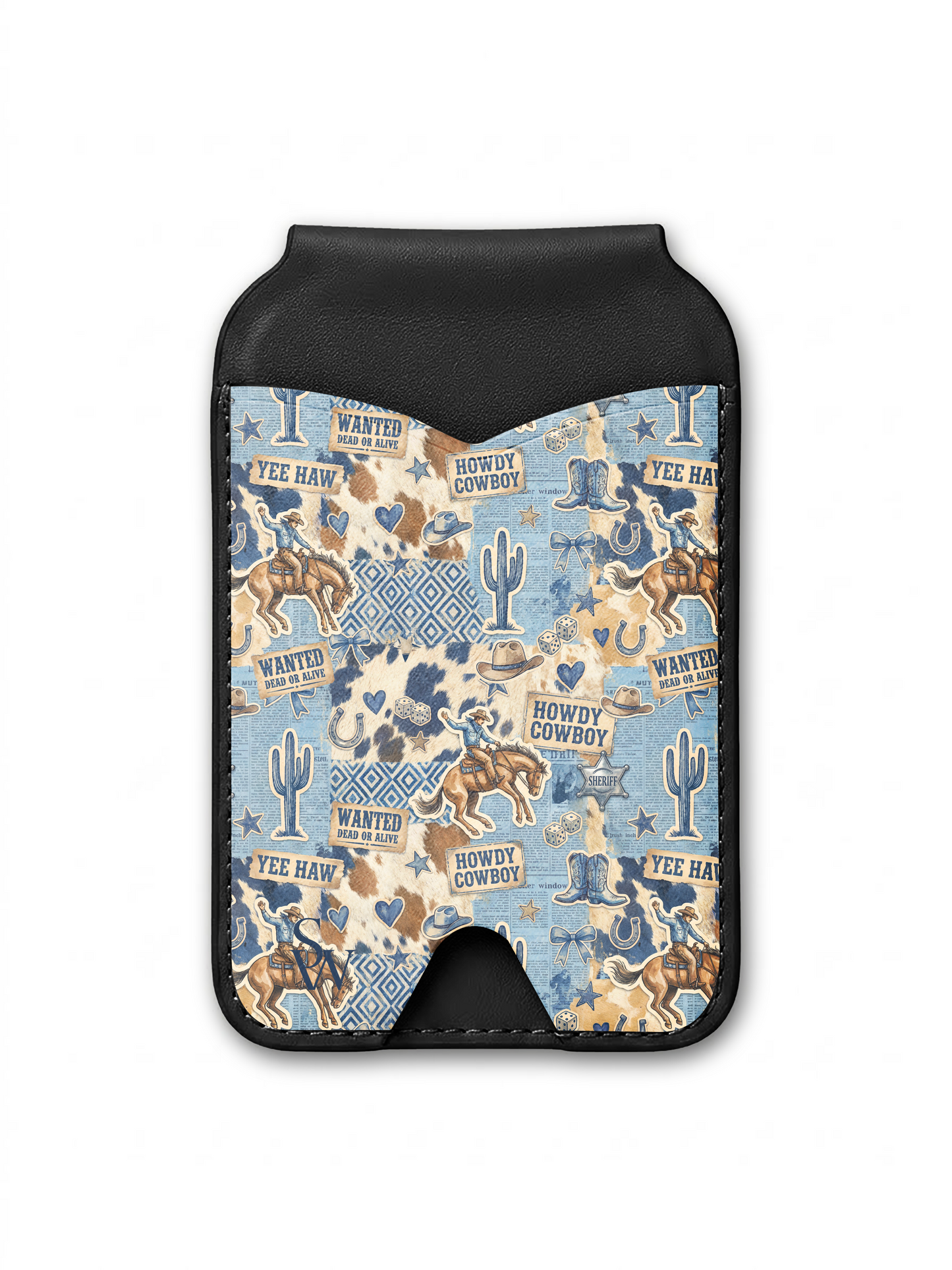 Howdy Cowboy Phone Wallet