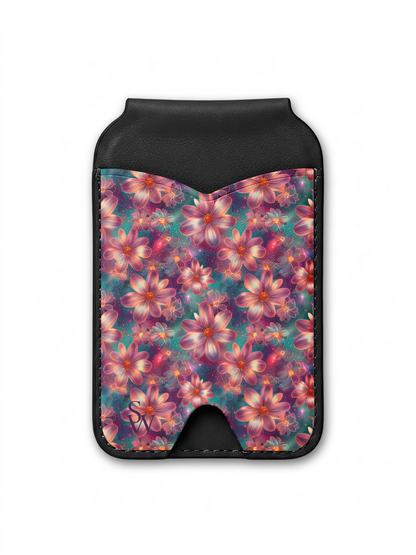 Luminous Florals Phone Wallet