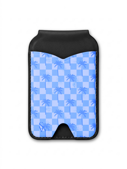 Paradise Palms (blue) Phone Wallet