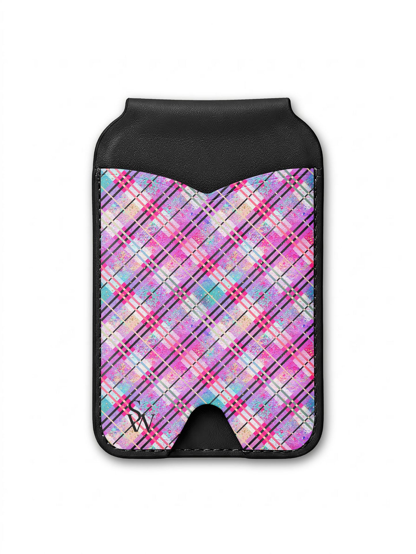 Preppy Plaid Phone Wallet