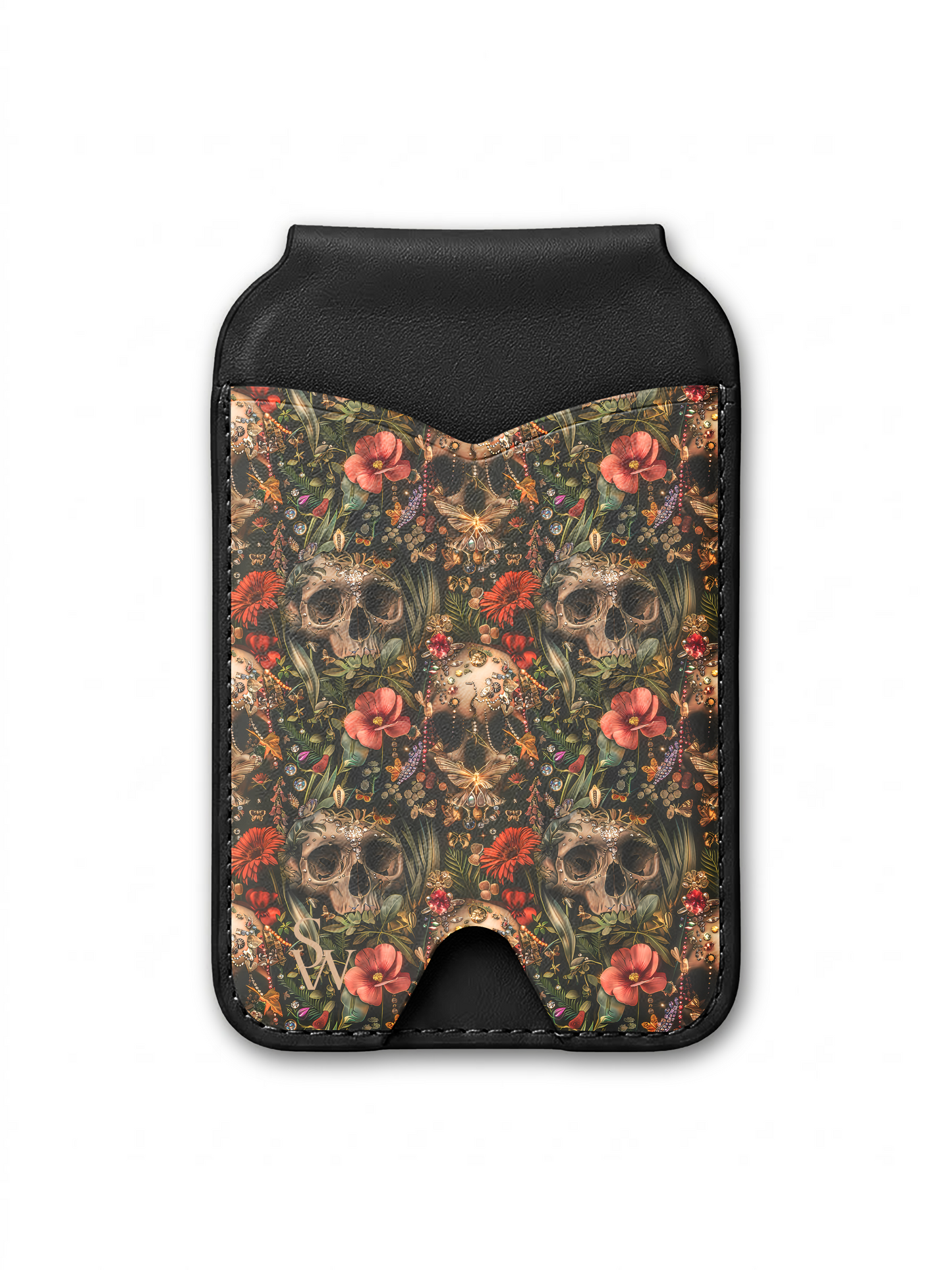 Crystal Crypt Phone Wallet