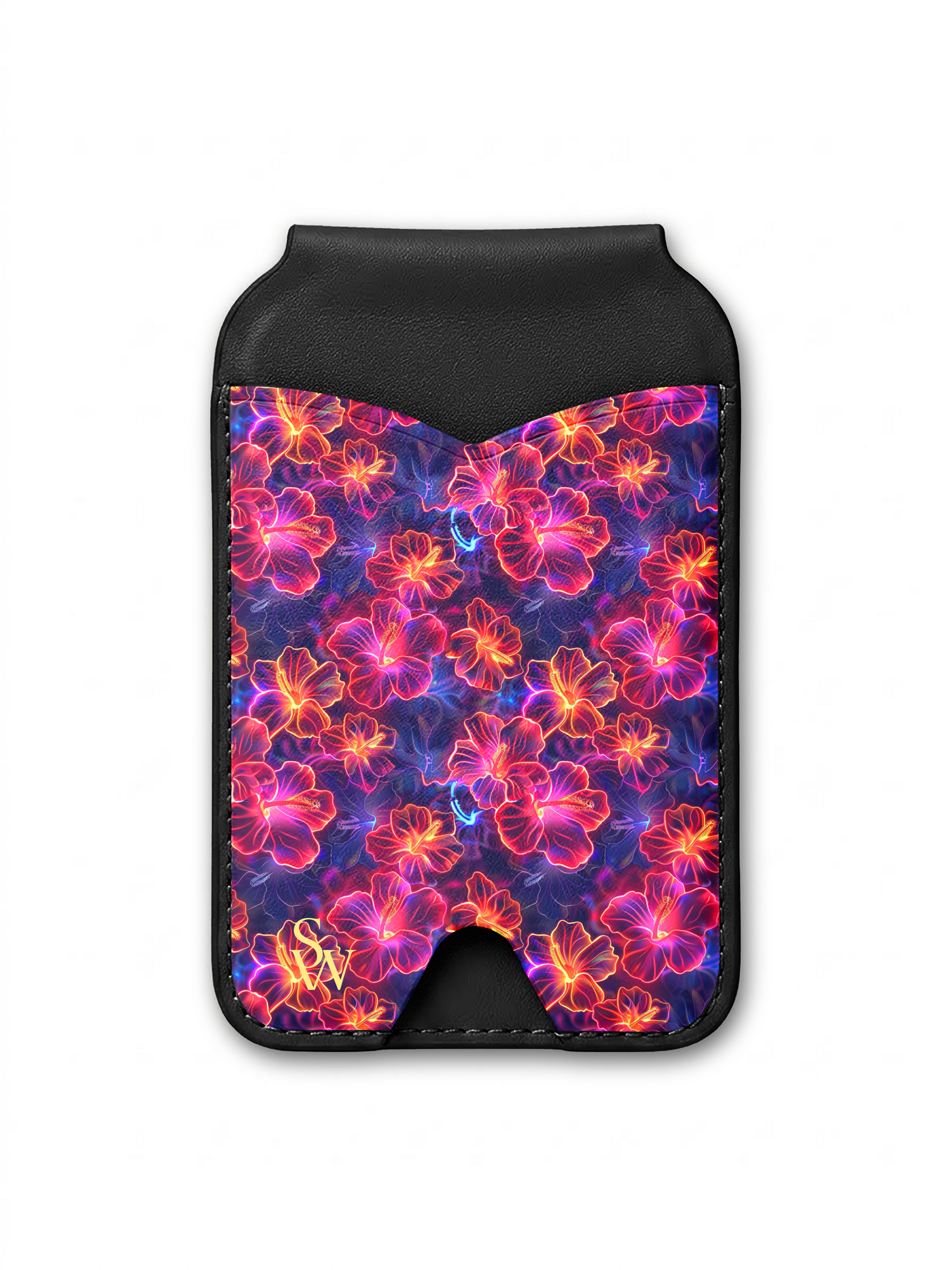 Hot Hibiscus Phone Wallet