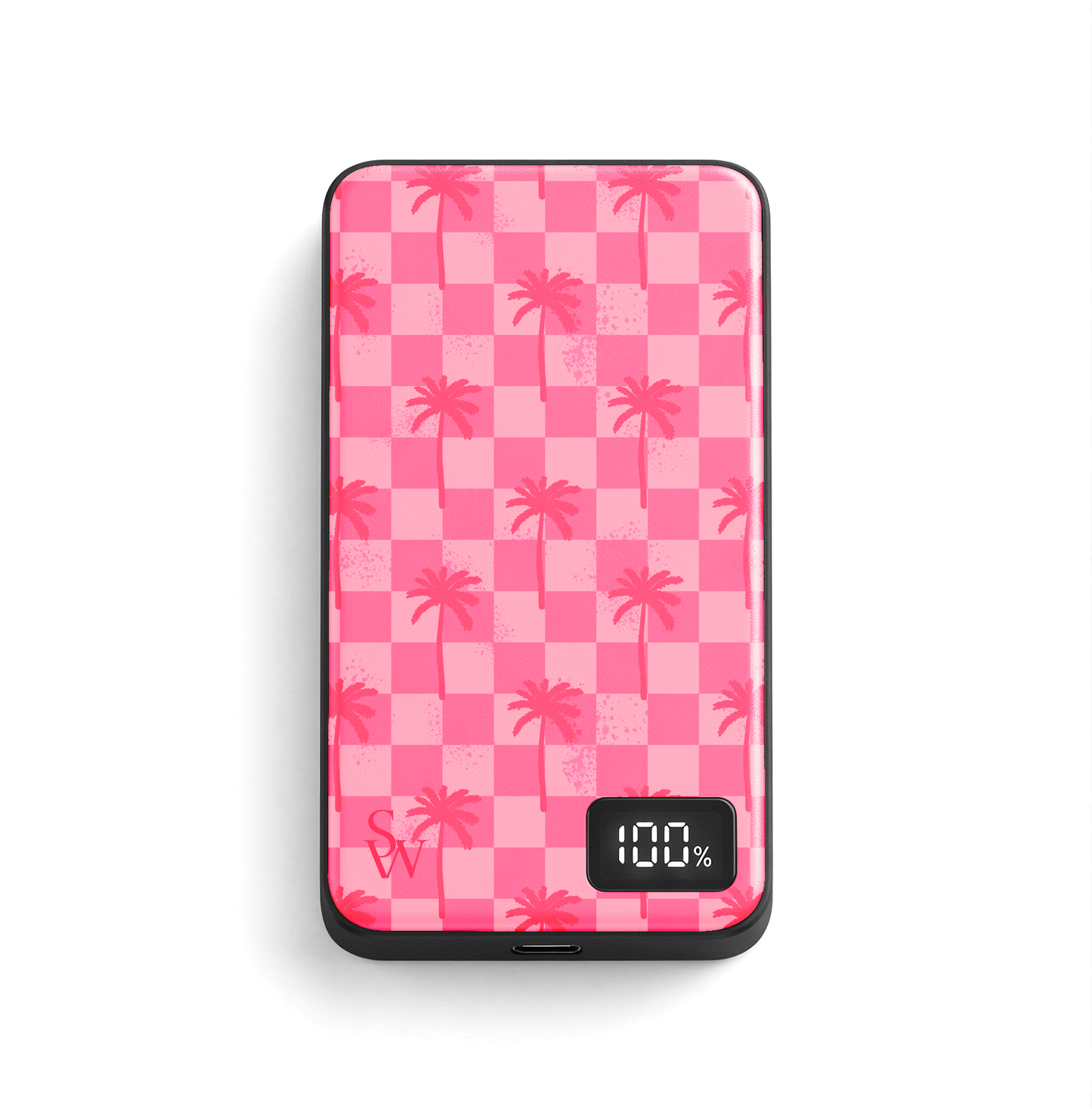 Paradise Palms (pink) Power Bank