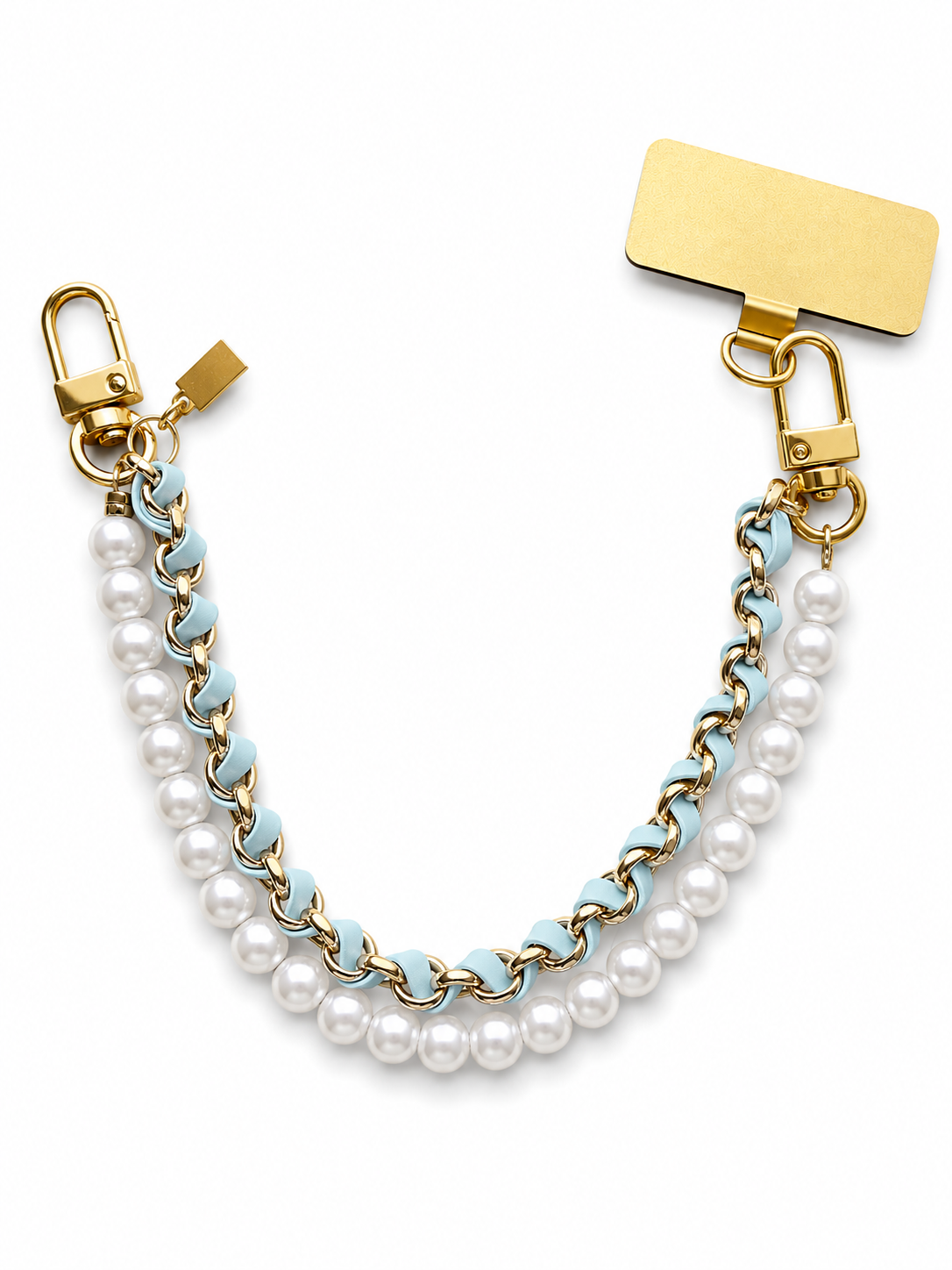 Blue Phone Charm