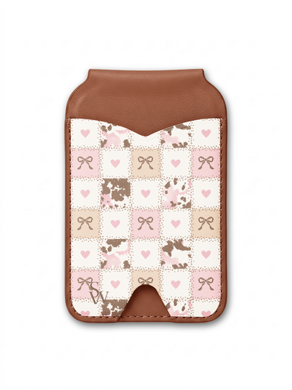 Hearts & Hide Phone Wallet