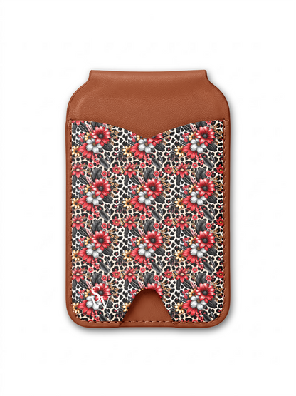 Scarlet Safari Phone Wallet